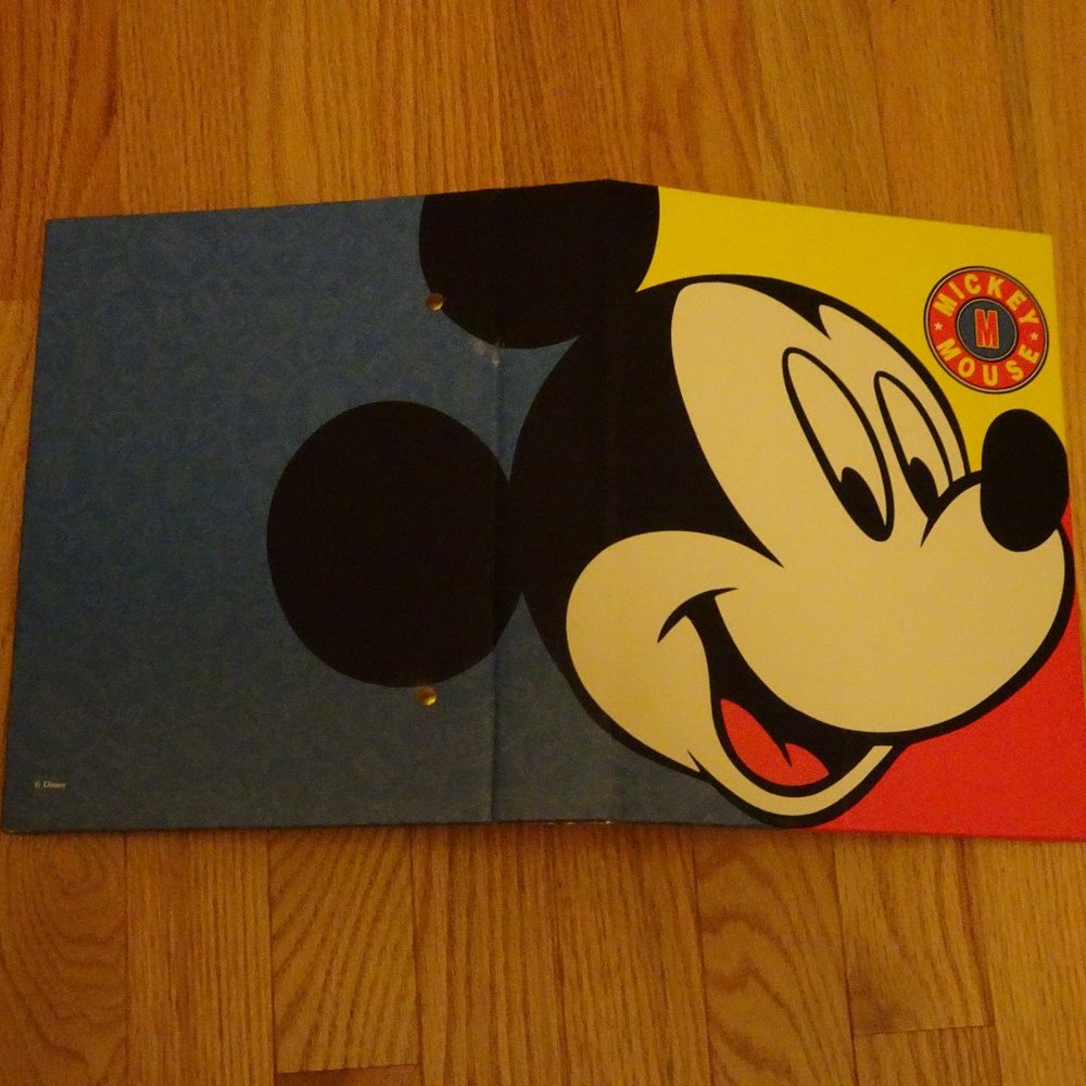 Vintage Mickey Mouse Holson Sleeved Photo Album
